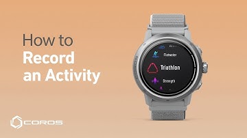 How to Record an Activity