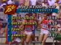 Seoul 1988 Olympic Games Men&#39;s 4x100m Relay