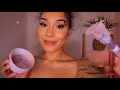 Asmr calming skin spa facial treatment  massagepersonal attention roleplay