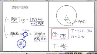 高校物理解説講義：｢円運動｣講義３