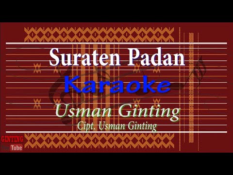 Suraten Padan (Karaoke) Usman Ginting