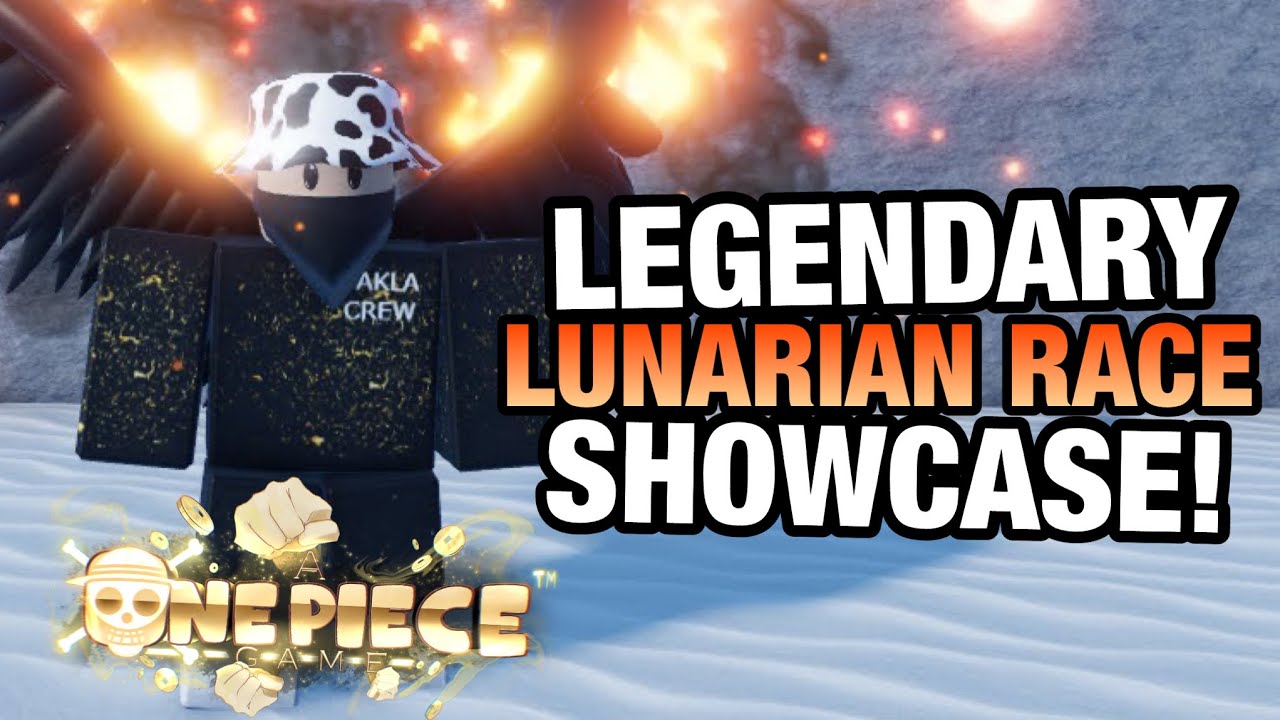 AOPG] Lunarian Race Full Showcase and How To Get! A One Piece Game