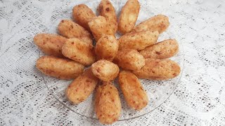 CROQUETE DE AIPIM COM CALABRESA