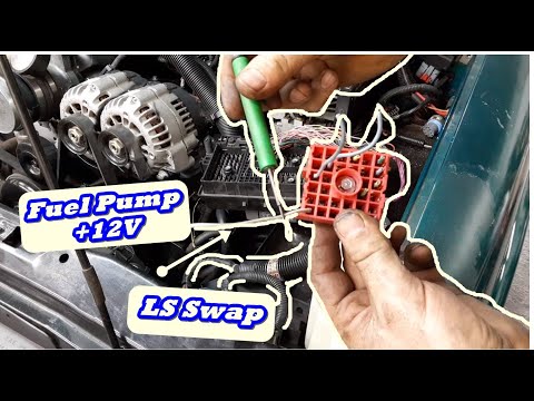 LS Swap Fuel Pump Wiring using Stock Fuse Block - YouTube