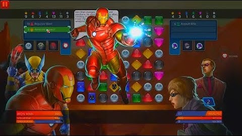 Marvel Puzzle Quest Gameplay Part 1