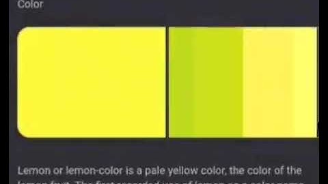 What colour is an orange?