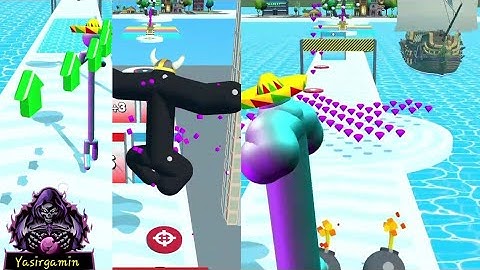 Tall Man Run Level 156 🔥 yasirgamin  ( play game ) HACKER 😡