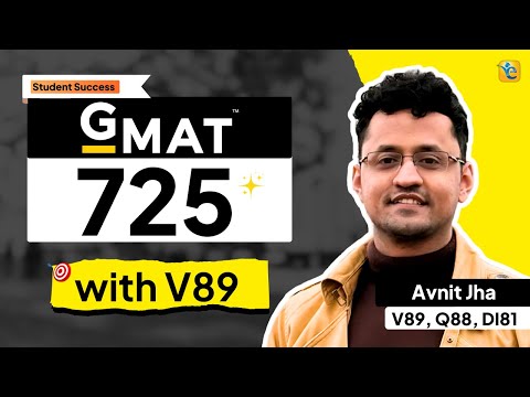 GMAT 725 | 99th Percentile Verbal with V89 - YouTube