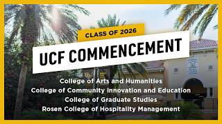 UCF Summer 2026 Commencement | July 31 (6 p.m.)