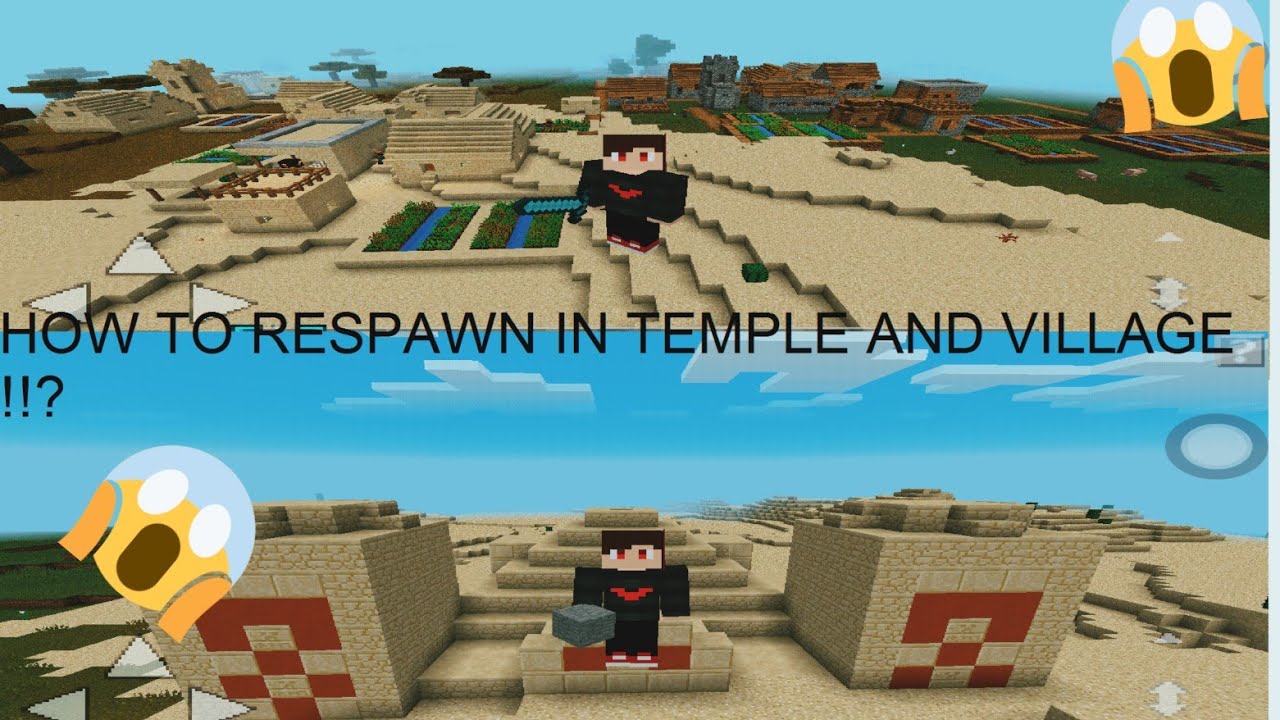How to respawn in temple and village YouTube
