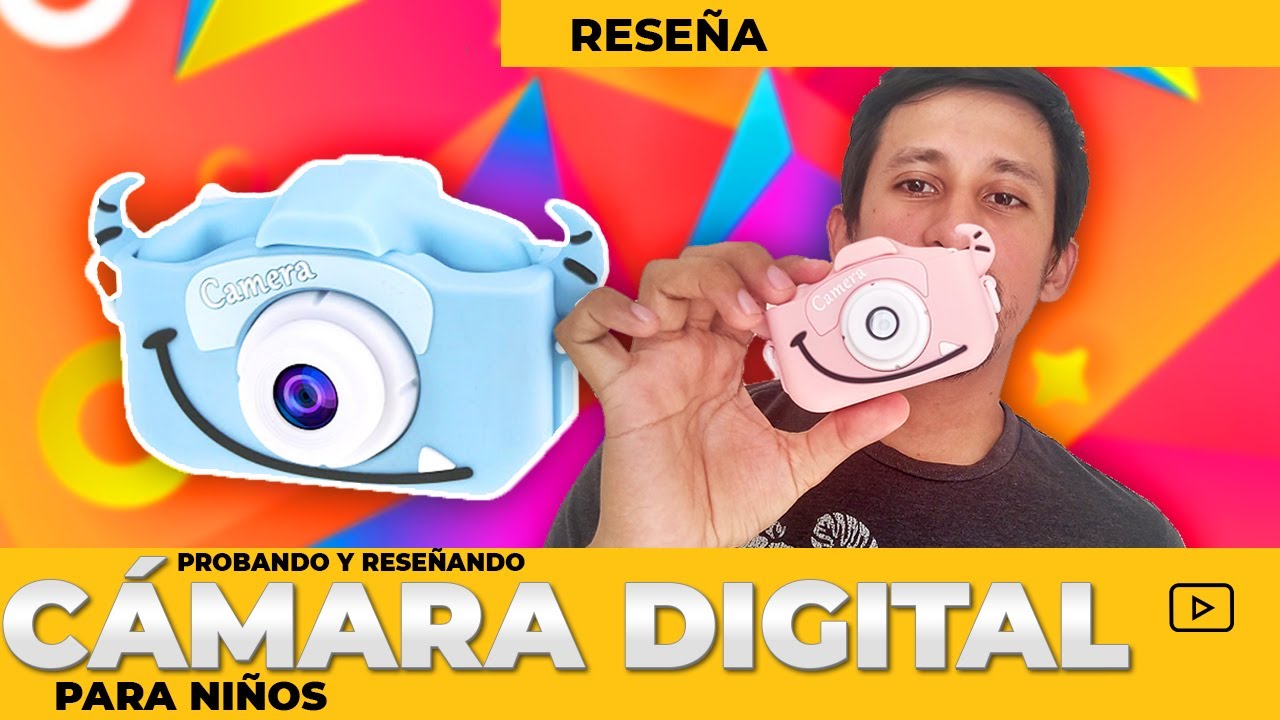 Mini Camara Digital De Fotos Recargable Con Juegos P/niños