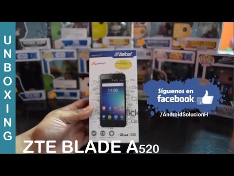ZTE BLADE A520 Unboxing: Caracteristicas y Primeras Impresiones