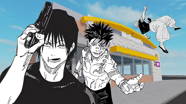 Gojo and Sukuna blow up McDonald’s