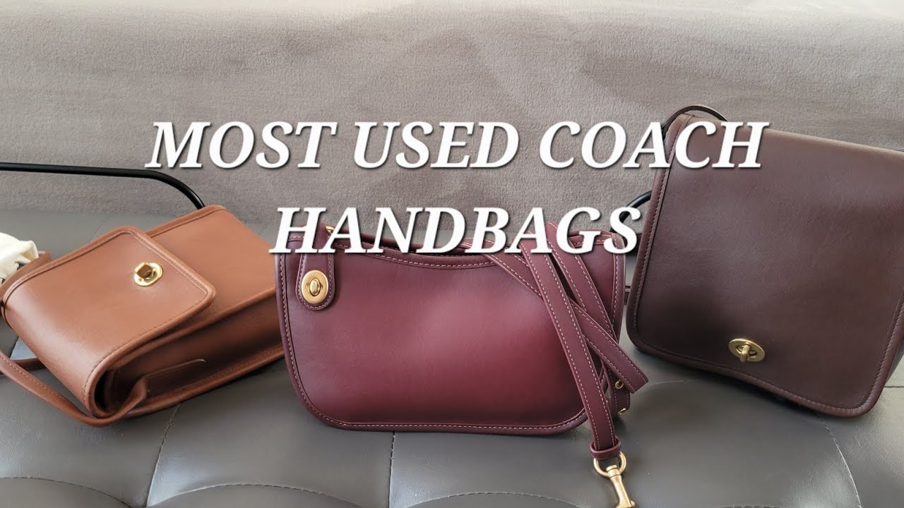 Coach used shoulder bags - Gem