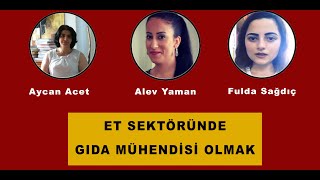 Et Sektöründe Gida Mühendi̇si̇ Olmak Walev Yaman, Aycan Acet, Fulda Sağdiç