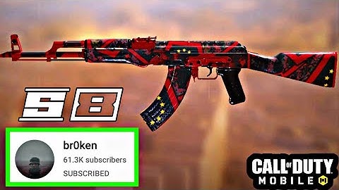 broken yt Season8 Best Ak47 gunsmith In Codm Br #shorts #br0ken #codmbr