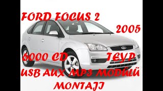 FORD FOCUS MK2 TEYPE USB AUX MP3 KİTİ BAĞLANTISI (İLK ve TEK)