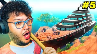 لقينا سفينة مهجورة بنص البحر 😱 raft #5