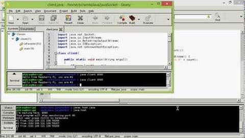 Java exercise - Client and Server example II, ServerSocket stay in loop