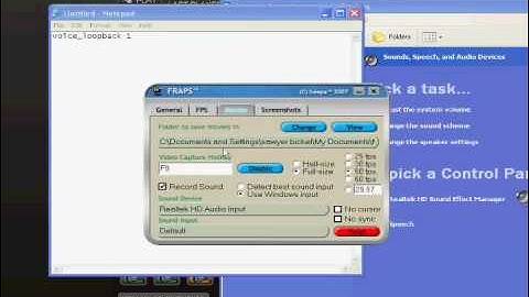 Fraps-Working in-game sounds with mic