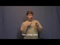 Idioms ASL American Sign language Part Four by Lance McWilliams