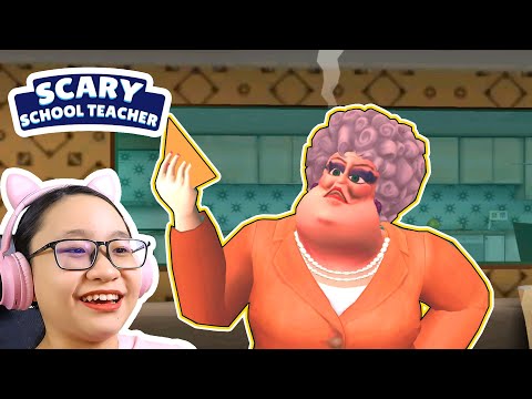 Scary School Teacher - She's Scarier than Miss T - Part 3(FINAL) - Let's Play Scary School Teacher!