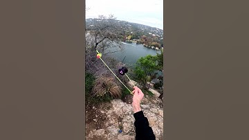 POV 5A Yo-Yo Combo on Mount Bonnell 🪀 #short  #yoyotricks #skilltoy