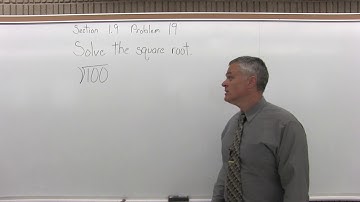 MTH 060 : Section 1.9 Problem 19 - Mathematics with Dan Avedikian
