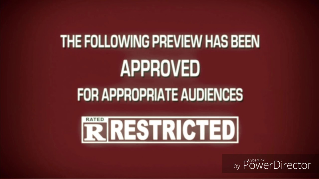 R restricted. Appropriate audiences