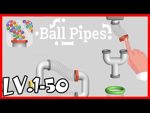 Ball Pipes IOS Gameplay Level 1-50