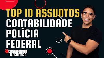 Como estudar contabilidade para a PF?