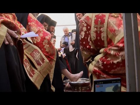 Greek-Orthodox Patriarch performs 