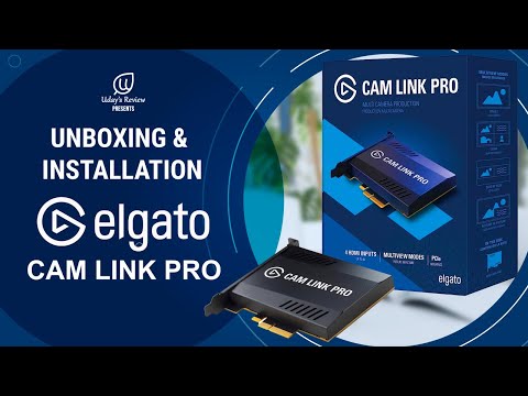 Unleash the Power of Elgato Camlink Pro: Unboxing & Installation Made Easy!| #udaysreview #unboxing