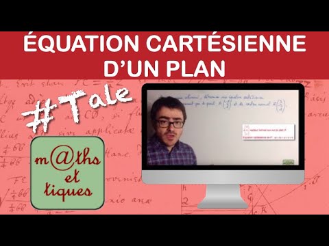 Vidéo: Comment écrire Une équation Plane