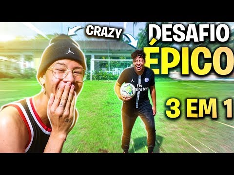 DESAFIO MAIS ÉPICO QUE VOCÊ VAI VER! (2016 vs 2020) – DESAFIO 3 EM 1