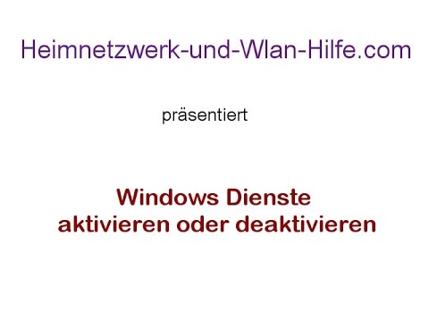 Video: Was Ist Der Bonjour-Dienst Unter Windows Und Sollte Er Deaktiviert Werden?