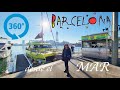 Lancha rápida por el puerto y litoral de Barcelona 🌐  en 360º (MibauldeblogsTV)