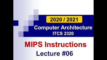 Computer Architecture #06 (2021) Part 1 (Arabic)