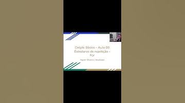 Laço FOR no Delphi: Entenda a Teoria 🚀 #delphi #cursodelphi #delphibrasil #devlife