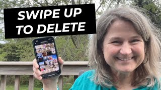 FASTEST Way to DELETE Phone Photos: Swipe Up with Slidebox