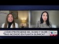 Olor a cloro en Metro Atlanta por el incendio en BioLab: cómo proteger su salud