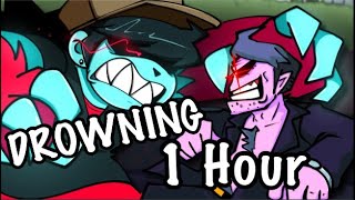 DROWNING 1 Hour | Annie VS Daddy Dearest (FNF Mod) | READ COMMENT PLSS!!! |