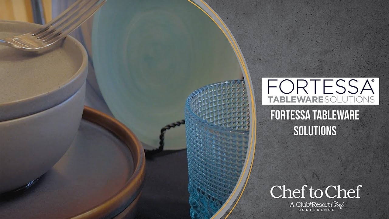 Fortessa Tableware Solutions at Chef to Chef Conference 2022 - YouTube