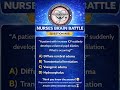 Nurses Brain Battle 🧠 | Question #05 | Test Your Knowledge