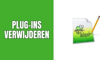 Plug-ins verwijderen in Notepad++