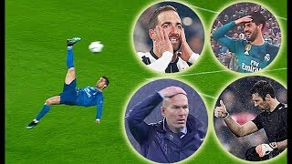 Reaksi Saat Ronaldo Cetak Gol Salto - kompilasi reaction yang lucu lucu