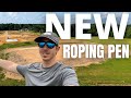 Building our BRAND NEW roping arena Part 1! Team Roping everyday before long!!