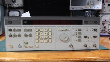 HP 3326A Repair and Lab check in Part 1