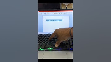 Word Trick To increase and decrease Font Size #computer #laptop #keyboard #pc #shortvideo #shorts