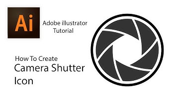 How to Create a Camera Shutter Icon Symbol in Adobe Illustrator